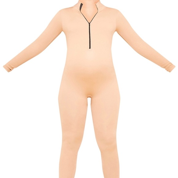 Maternity Ribbed Contour Jumpsuit - Picture 5 of 5